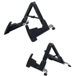 [하프클럽/]휴대용 접이식 악기받침대 기타 스탠드 우쿠렐레 통기타 멀티