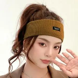 큰손 니트 데일리 헤어밴드 패션 머리띠 겨울 운동 필수품