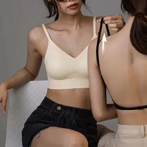 [하프클럽/]백리스 브라탑 노와이어 여자 편한 데일리 스판