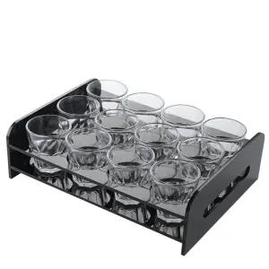 음료 보관대 스탠드 물통 용 매장 거치대 맥주컵 컵홀더 철제 수거대 텀블러 정리함