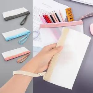 펜슬 파우치 반투명 미니 소품 화장품 다용도 WFIPUEL