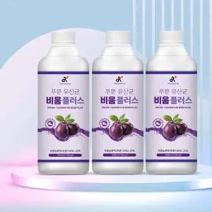 [아트박스]/네이처 소울 푸룬 유산균 비움 플러스 1L x 3병