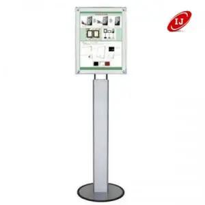 [하프클럽/]ksr 포스터 자석액자 스탠드 LG48S-AP B4 백색펄판넬