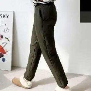 여자겨울팬츠 1P 바지 조거 누빔 점퍼 F W 여성겨울겨울팬츠 이지 웰론 바텀스 여자 조거팬츠 우먼