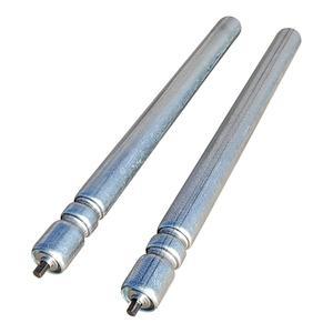 홈이 있는 컨베이어 롤러, 2팩 - 1.9 다이아. 프레임 사이의 24 , 창고, 배송 및 조립 라인 리케이션용 대형 중력 롤러 궁극기