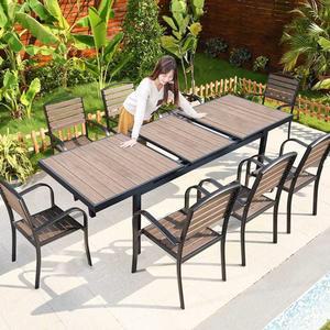 야외용 테이블 스 철제 가든 펜션 레스토랑 실외 베란다 정원 2인티테이블세트 발코니