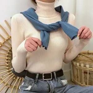 이너 티셔츠 여성폴라티 골지 겨울폴라티 가을폴라티 긴팔 골지폴라티 목티