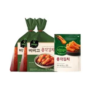 비비고 총각김치 1.5kg x2개+총각김치 400g x1개_24043613
