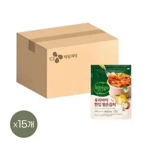 비비고 우리아이 한입 썰은김치 270g x15개_24043630