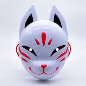 소품 암부 의상 가면 여우 닌자 예쁜 분장 할로윈 일 (WFKC2ZW)