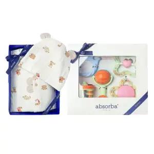 [압소바] 26SS위고요루 바디슈트(모자) 옥수수딸랑이5종 세트 (C1A1110624)