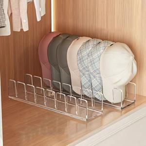 야구 모자용 스탠드 설치 없음 7개의 아크릴  랙 디스플레이