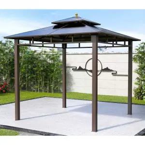 파고라 정자 오두막 야외 테라스 원두막 시골 옥상 펜션