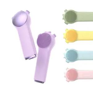 전동 실리콘 세안기 진동클렌저 세세안 세안솔 징솔 징브러쉬 양면 모공 청소 클렌저 진동세