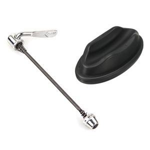 호환 슈퍼뉴실내 자전거 트레이너용 앞바퀴 라이저 블록퀵 릴리스 스큐어