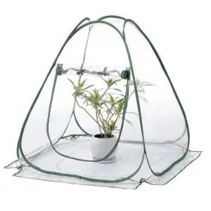 키밍 원터치 베란다 미니온실 비닐하우스 소형 조립식대형 텃밭 다육이 난초 화방 가정용 간이 원예용품 부