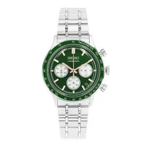 세이코 남성 메탈 손목 시계 크로노그래프 SSB481P1