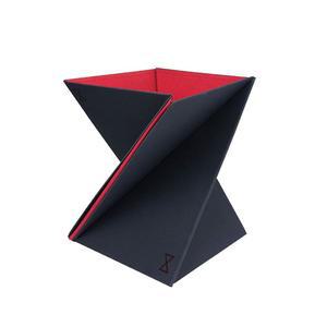 디자인네스트 레빗8 휴대용 스탠딩 데스크 워크스테이션 접이식 좌식 스탠드형 노트북 라이저, 이지 플랫에서 상승식 표면 변환기, 종이접기 홈, 사무실 여행(중형)