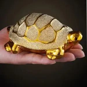 ( )황금거북이장식품 행운 풍수 소품 개업 집들이 선물