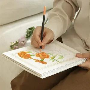 색칠놀이 탄생화 컬러링북 취미 어른 어르신 색칠공부