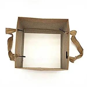 크라프트 종이가방 정사각 S 포장 쇼핑백