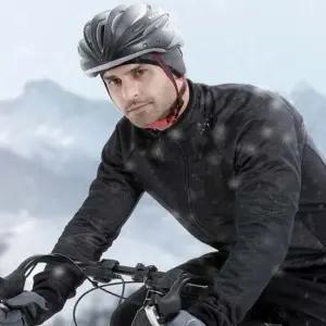 그레이 자전거 스타일 쪽모자 겨울 스포츠 고품질 방