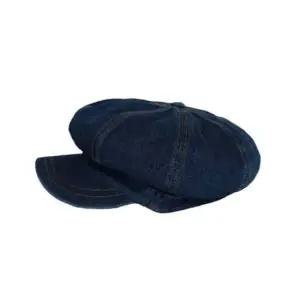 베레모 여성베레모 데님 청 팔각모