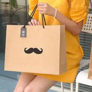 크라프트 쇼핑백 종이 쇼핑백 선물 가방 에코백 33x29