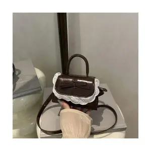 야무치 여자 데일리룩 가방 미니백 토트백 상큼 레이스 숄더 겸 크로스백 KUK5