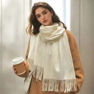 G126800 캐시미어라이크 숄 머플러 목도리