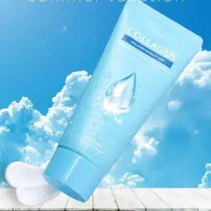 [셀러허브]1+1 콜라겐 클렌징폼 100ml 대용량 풍성한 거품 노폐물제거+ 증정품(크림1박스) (S41016361)