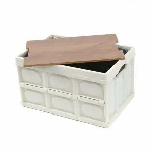 캠핑박스 캠핑박스 멀티수납 캠핑 폴딩박스(+방수백) 56L