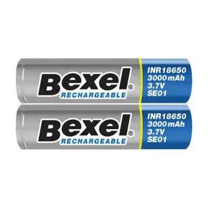 벡셀 건전지(LED랜턴용) INR18650(3.7V) (1판=2EA)