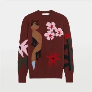 메종키츠네 빌 렙홀츠 자카드 남녀공용 스웨터 JM00544KT1006 P596