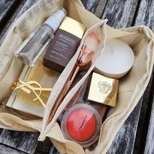 여행용 필통 대용량 다용도 파우치 가방 대량수납 소