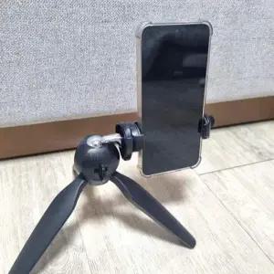 [셀러에이드]삼각대 미니 스마트폰 핸드폰 각도조절 휴대용 거치대