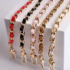 챠챠 메탈 가죽 체인 스트랩 숏 롱 30cm 120cm 스마트폰 어깨줄 가방줄 다용도 어깨끈 가방끈