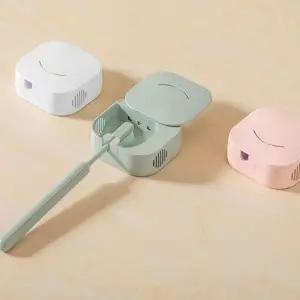 [룽스]칫솔 스마일 휴대용 칫솔꽂이 치솔 기