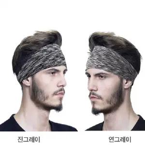 헤어밴드 터번머리 악세서리 2컬러 패턴 패션템 남성 여자