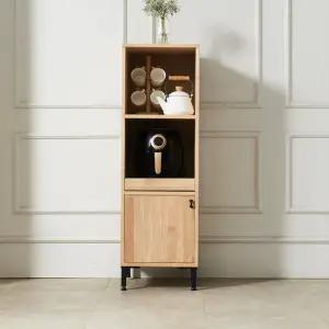 파로마 네오 솔라 고무나무 주방 틈새 수납장 400 NES818