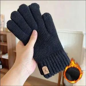 겨울 장갑 6컬러 스마트터치 니트장갑 방한 포근 남녀 베이직