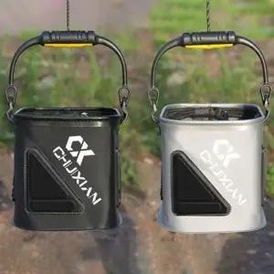 두레박 보조통 살림통 미니 뻐꾸통 메쉬 접이식 낚시 WF0D088