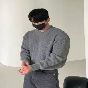 비서진 이서진 니트 브이넥 셔츠 스웨터 가디건 옷 화이트 베이지 M