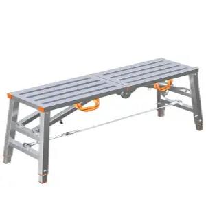 접이식 작업대 도배용우마 높이조절 우마 의자 안전발판 100X30X50cm