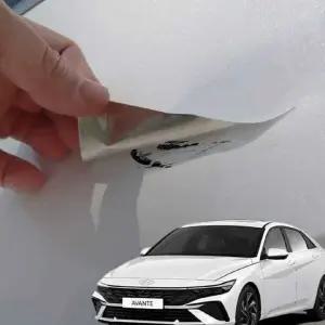 스크래치복원 아반떼스티커 아반떼 CN7 보수스티커 C5G 사이버그레이 페인트 흠집보수