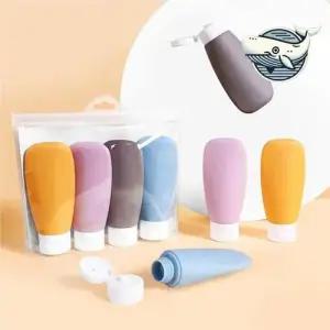 휴대용 실리콘 용기 클렌징 리필 파우치 WFH76B9