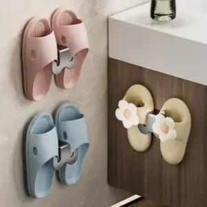무타공 화장실 슬리퍼 걸이 거치대 욕실실내화걸이 슬리퍼꽂이