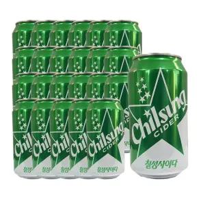 롯데 칠성사이다 355ml x 24개