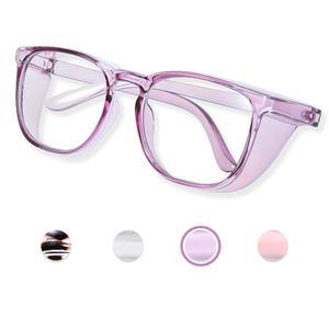 여성용 주후 안개 방지 안경, 간호사용 안전 고글, 보호 청색광 차단 및 자외선 기능
