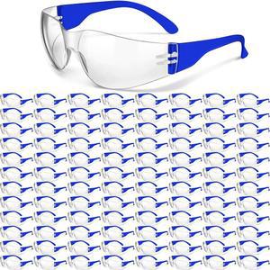 여성용 윤세일링 100팩 대량 안전 안경 눈 보호 고글 남성 DIY 건설 실험실